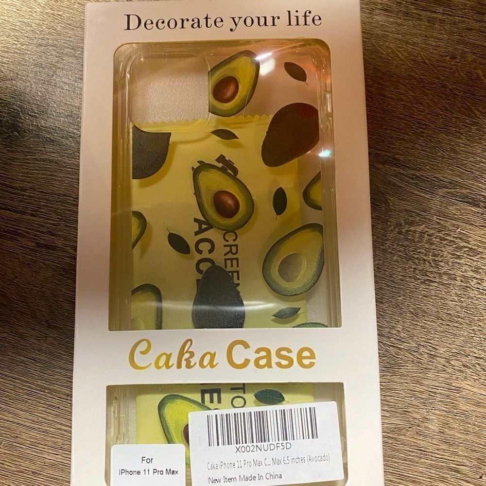 iPhone 11 Pro Max Avocado Phone case NWT